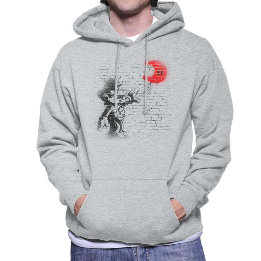 Super Mario Moon Plumber Men’s Hooded Sweatshirt