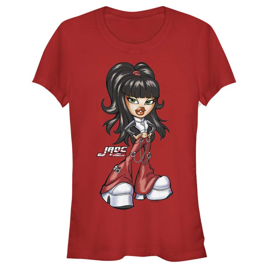 Bratz Junior’s Trendy Jade  T Shirt Red 2XL