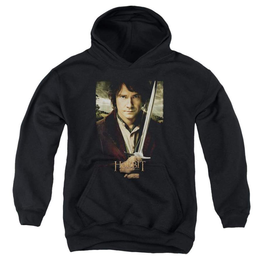 The Hobbit Baggins Poster Youth Hoodie (Ages 8-12)