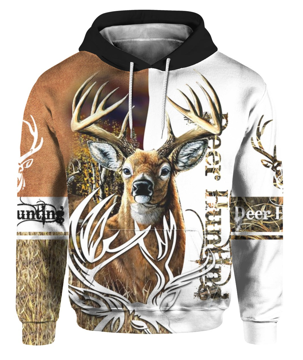 Oragontee Deer Hunting 3D All Over Print | Hoodie | Unisex | Full Size | Adult | Colorful | Ht4948