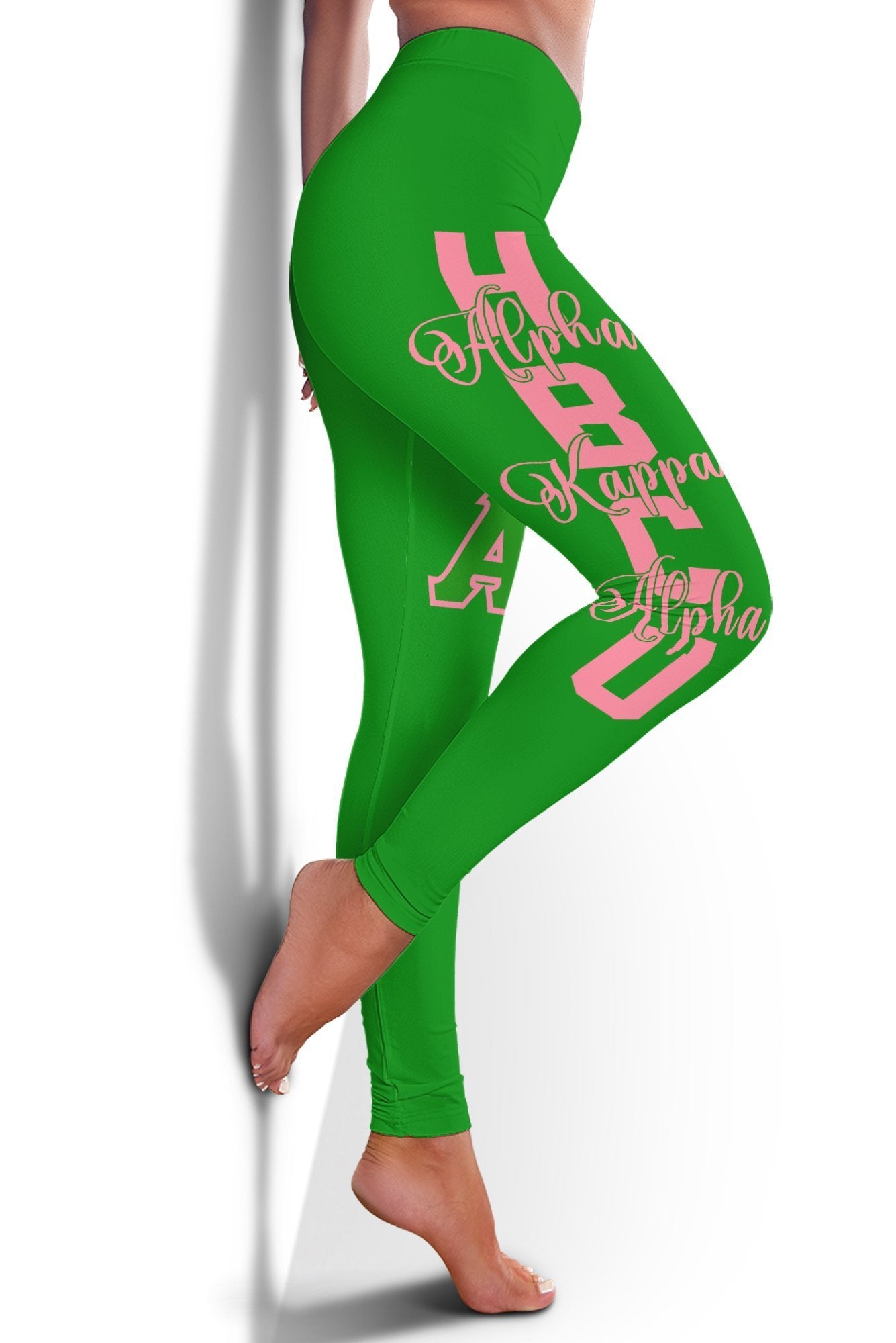 Greek Life Leggings – Hbcu Alpha Kappa Alpha Ivy League Leggings J5