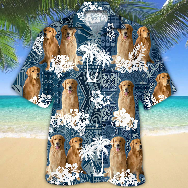 Golden Retriever 2 Hawaii Shirt Ha75800