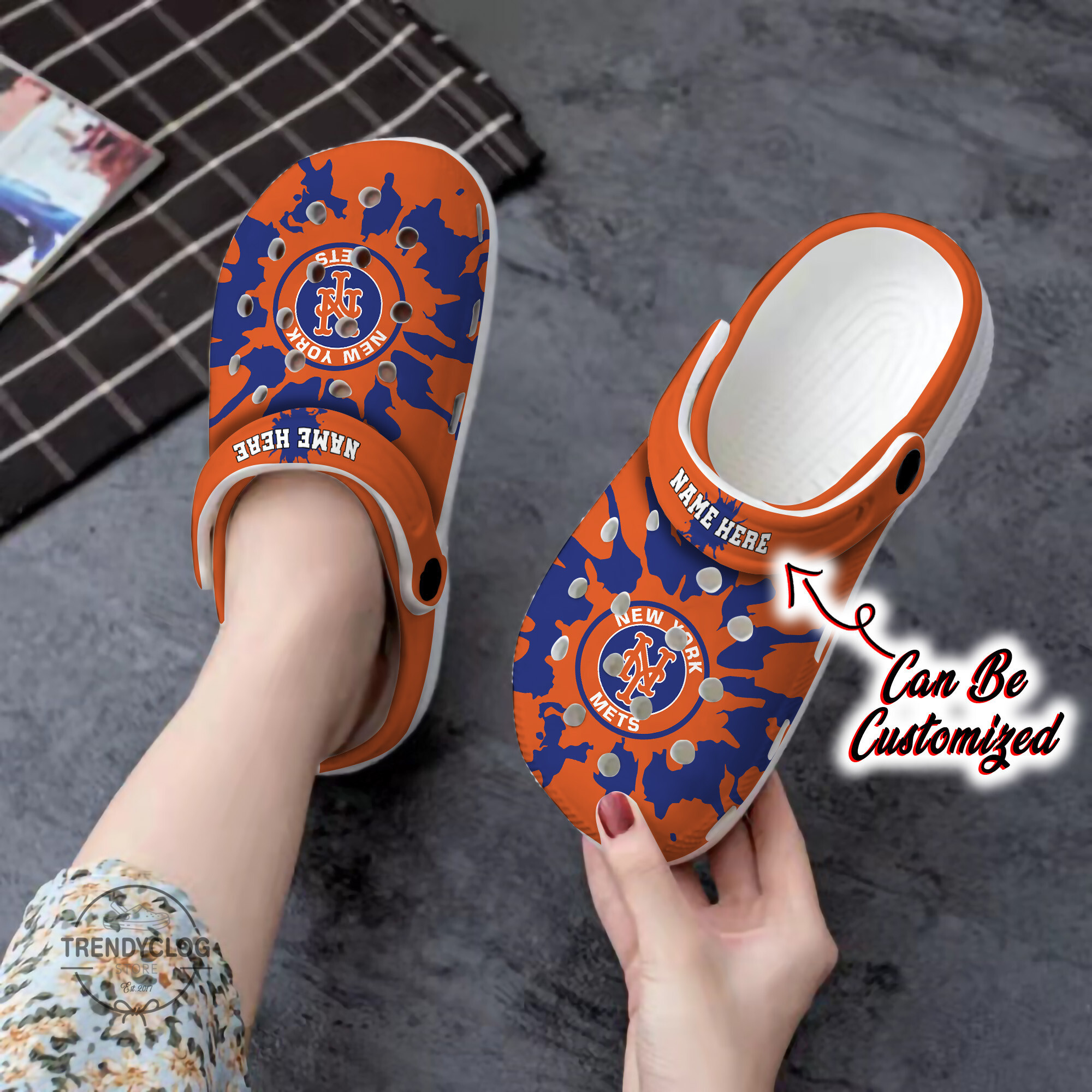 ny mets crocs