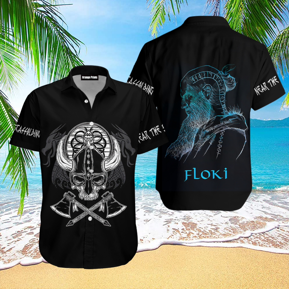 Floki Skull Viking Hawaii Shirt For Men And Women Ha54931