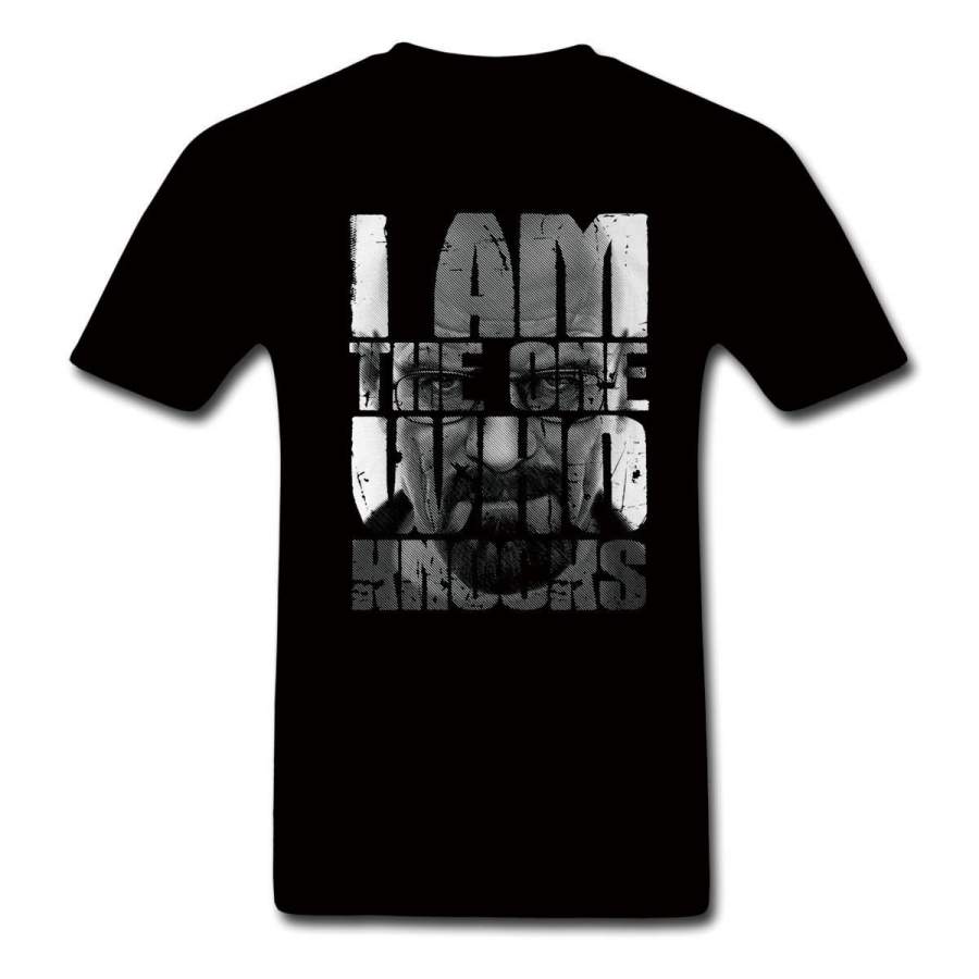 Breaking Bad I Am The One Who Knocks Heisenberg Graphic T-Shirt Men