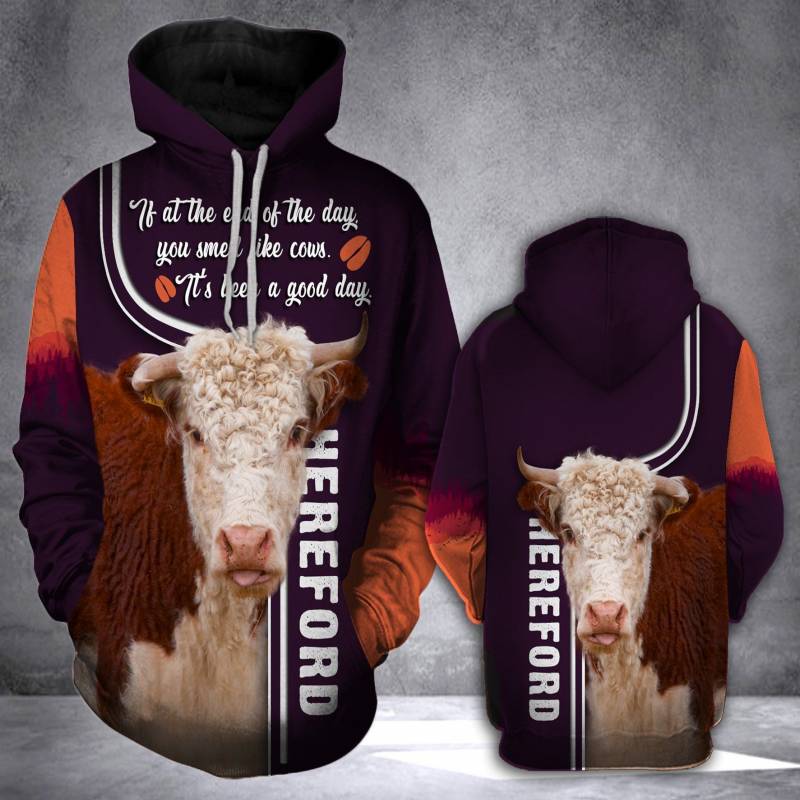 Animal Cale Animal Hereford V435G Hoodie