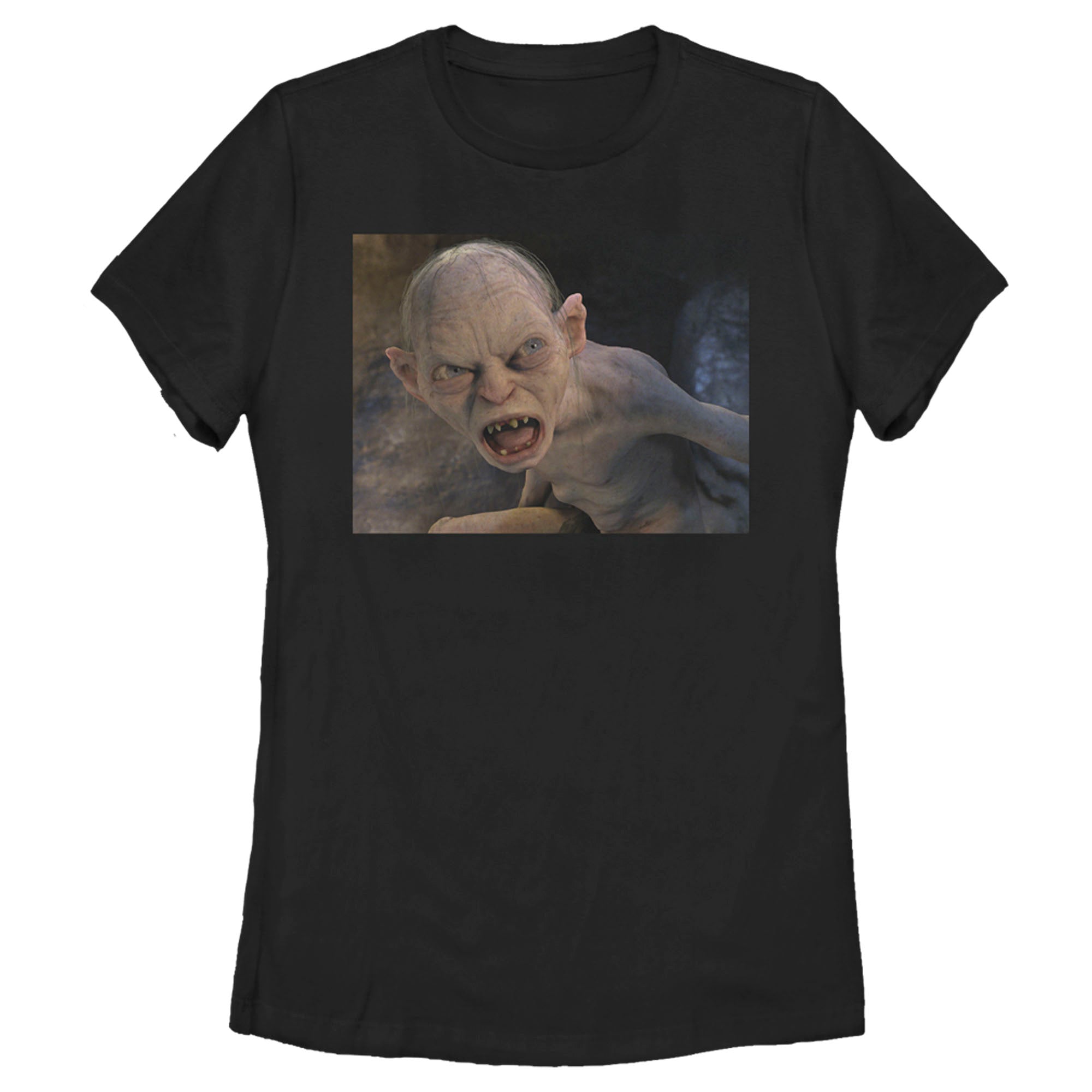 The Lord Of The Rings Women’S Fellowship Of The Ring Gollum Yell  T-Shirt