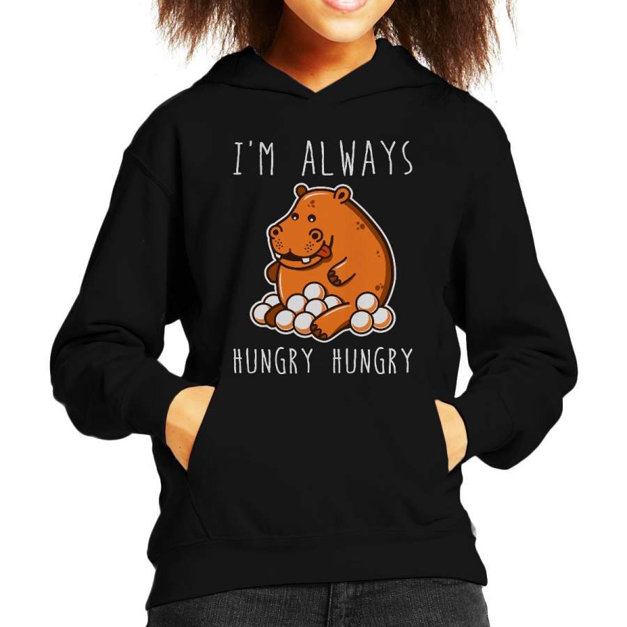 Hungry Hungry Hippos Kid’s Hooded Sweatshirt