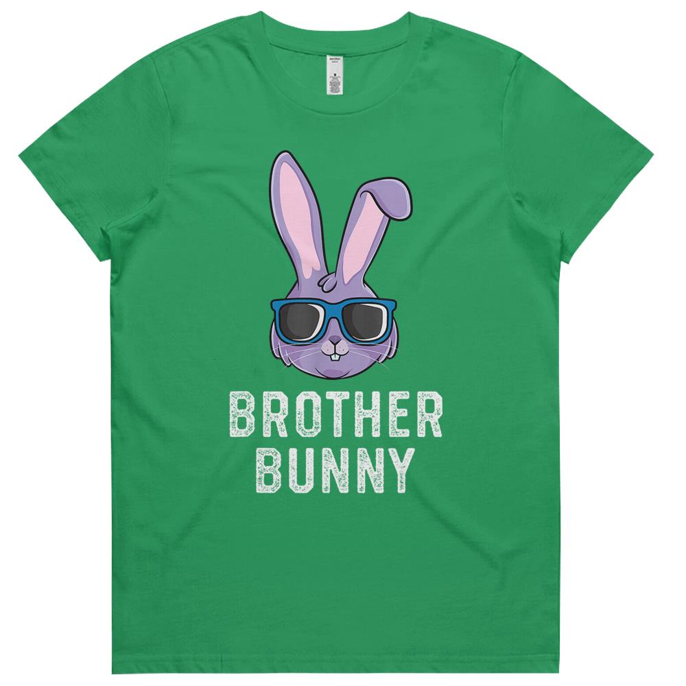 Brother Bunny Rabbit Bro Brothers Matching Family Easter Womens Tshirts