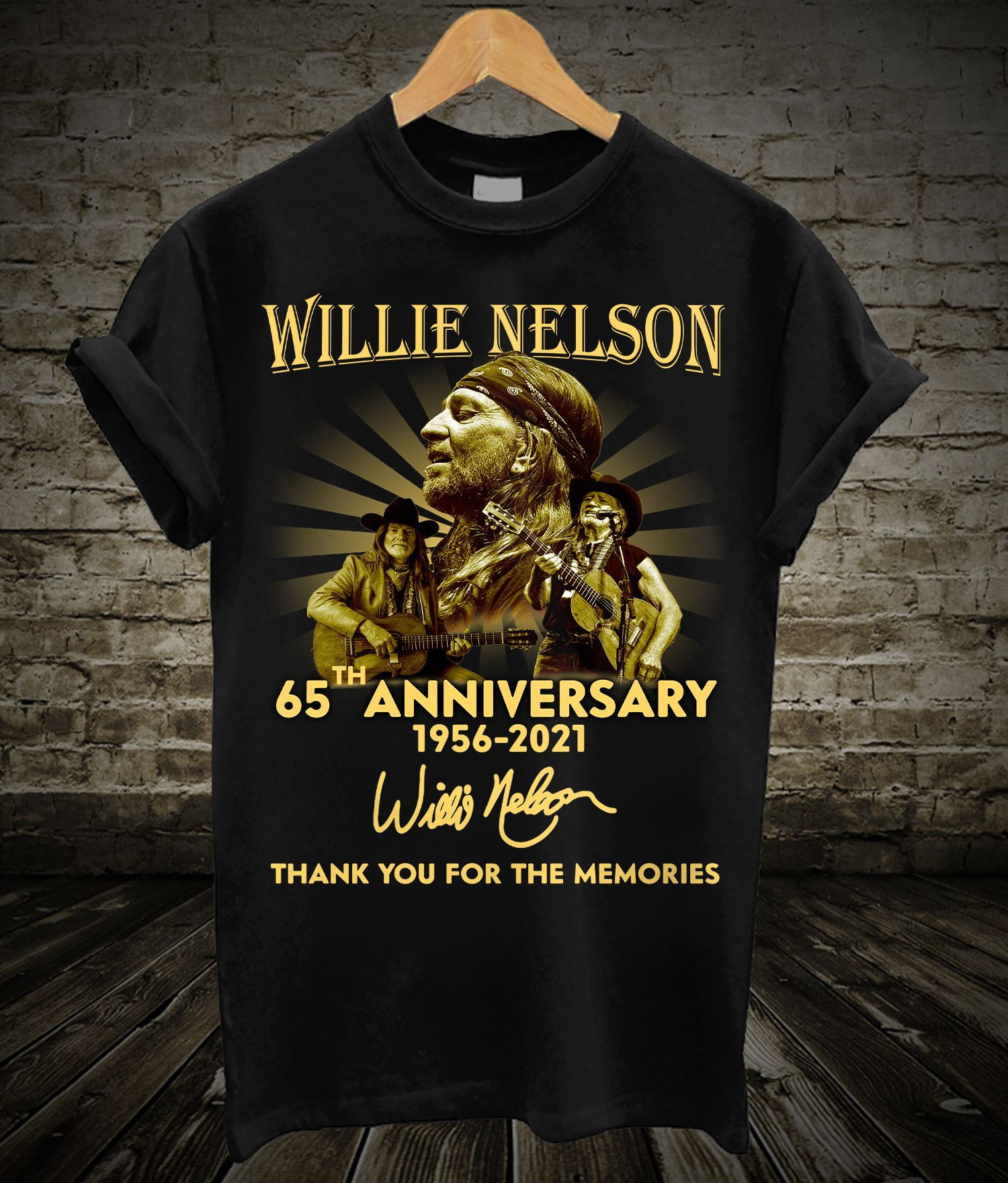 Willie Nelson Shirt, Willie Nelson Shirts, T-Shirt 2D – Spnv85