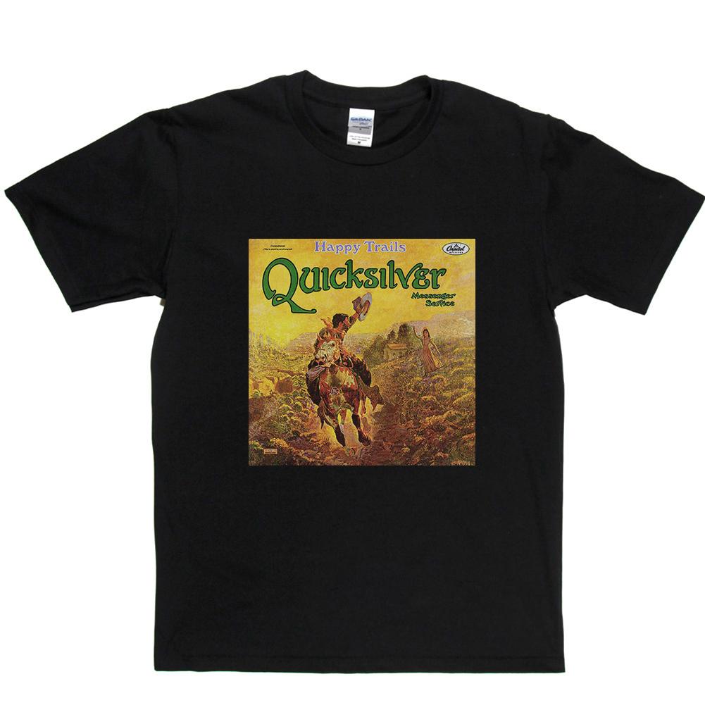 Quicksilver Messenger Service Happy Trails Album T-shirt