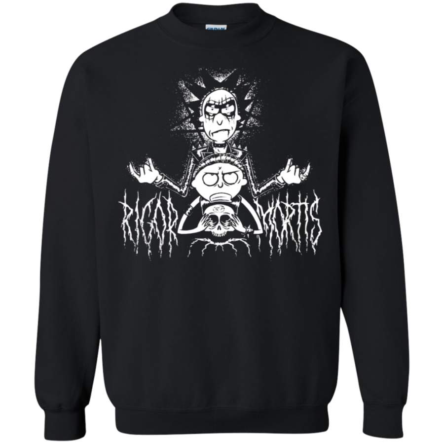 AGR Rigor Mortis Thrash Metal Rick And Morty Sweatshirt