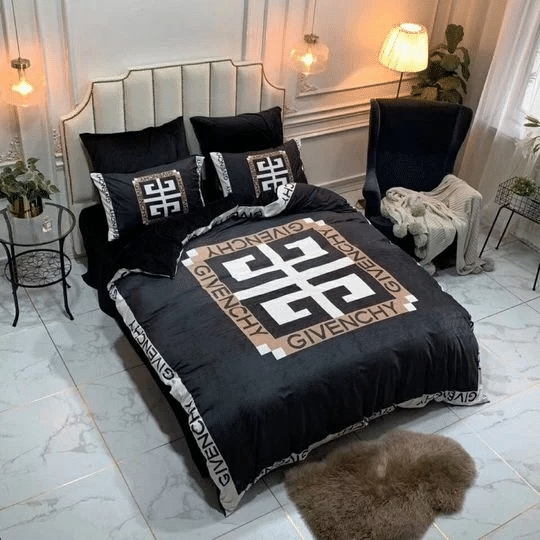 Givenchy 9 Duvet Cover Bedroom Luxury Brand Quilt Bedding Set