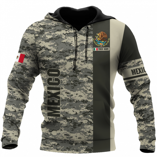 Personalized Mexican 3D All Over Printed Unisex Hoodie