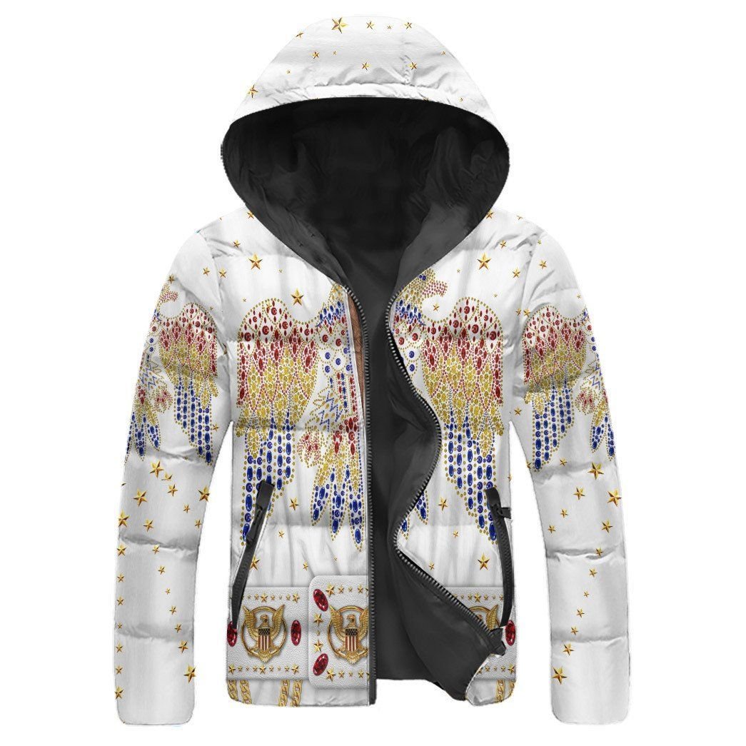 Casespring 3D Elvis Presley Suit Custom Down Jacket