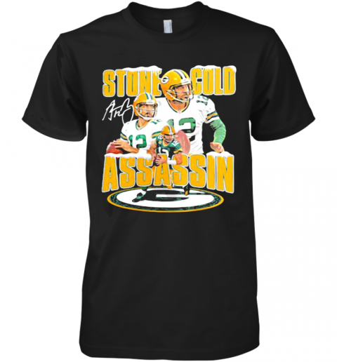 Stone Gold Assassin Signature Green Bay Packers Premium Men’S T-Shirt