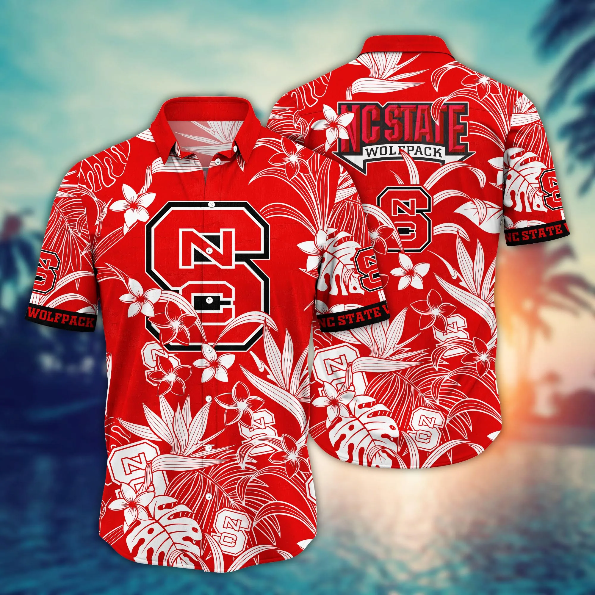 Nc State Wolfpack NCAA Hawaiian Shirt Shortstime Aloha Shirt