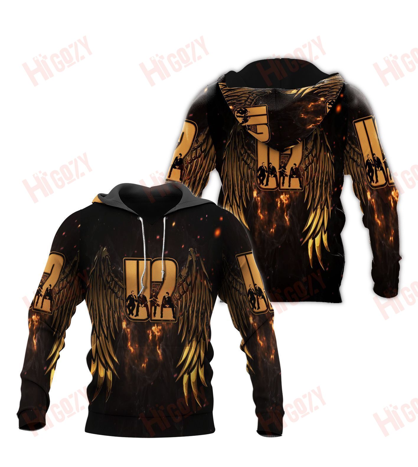 U2 Hoodie 3D – V817