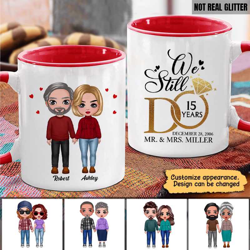 We Still Do Couple Standing  Gift For Him For Her Personalized Mug