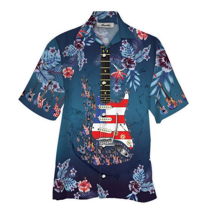 Guitar Hawaii Shirt Ha16425