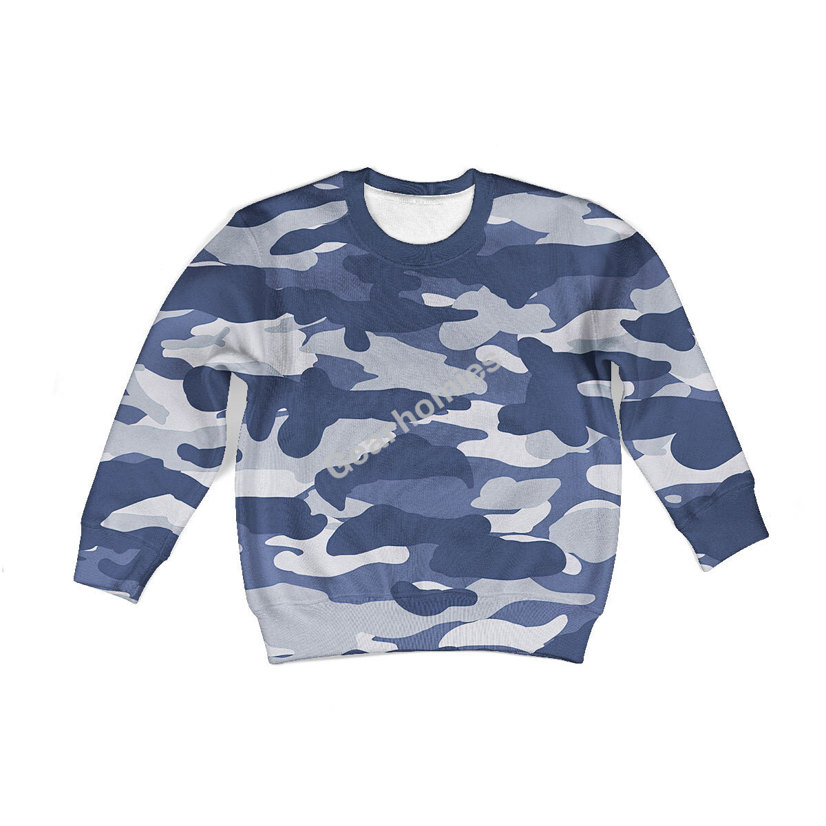 Urban Blue Camo Kid Sweatshirt