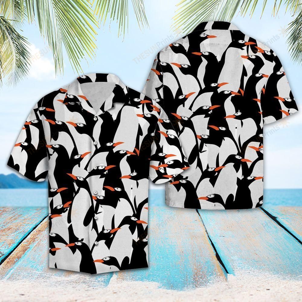 Cute Penguin T- Hawaii Shirt