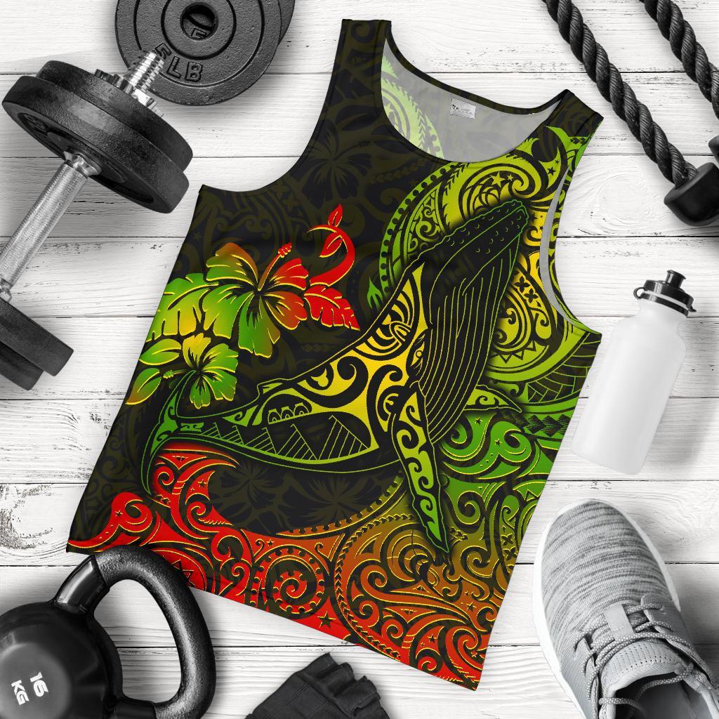 Hawaii Men’S Tank Top – Polynesian Humpback Whale