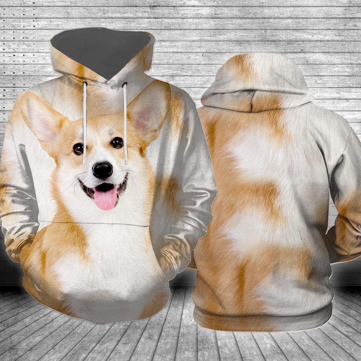 Welsh Corgi 3D All Over Print Shirt
