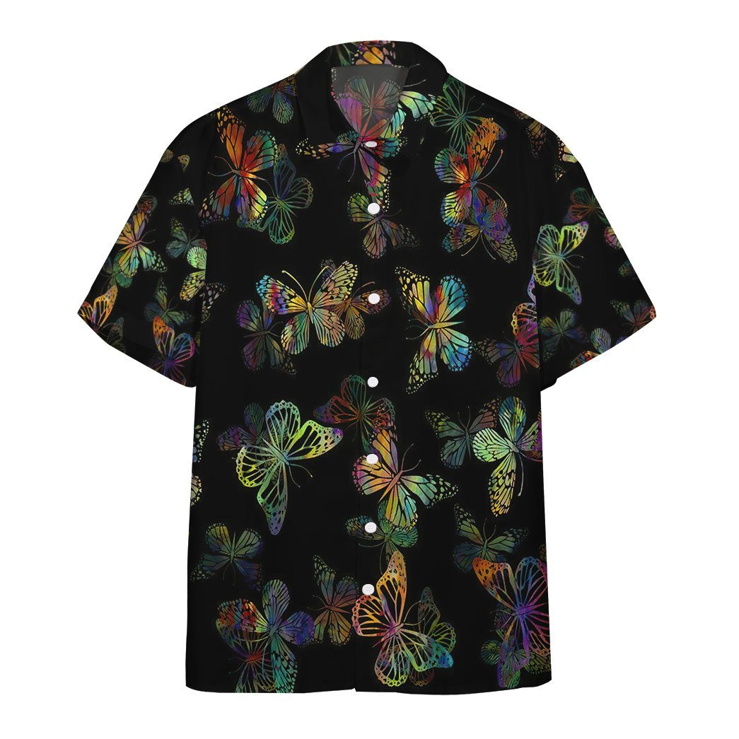 Butterflies Aloha Hawaii Shirt For Men Women Ha20918