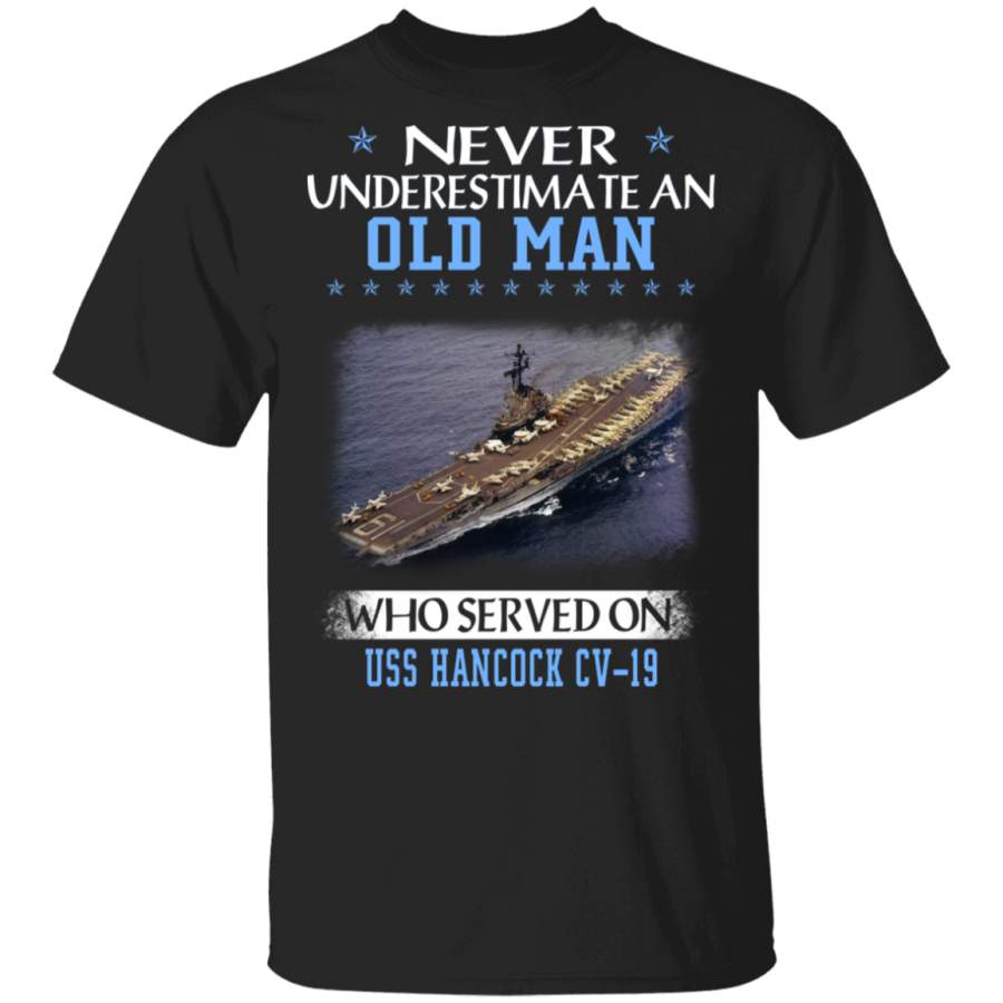 USS Hancock CV-19 Veterans Day Christmas Gift T-Shirt