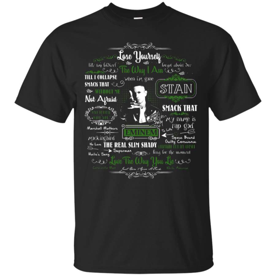 AGR All Song Rap God Shady And Eminem T-Shirt