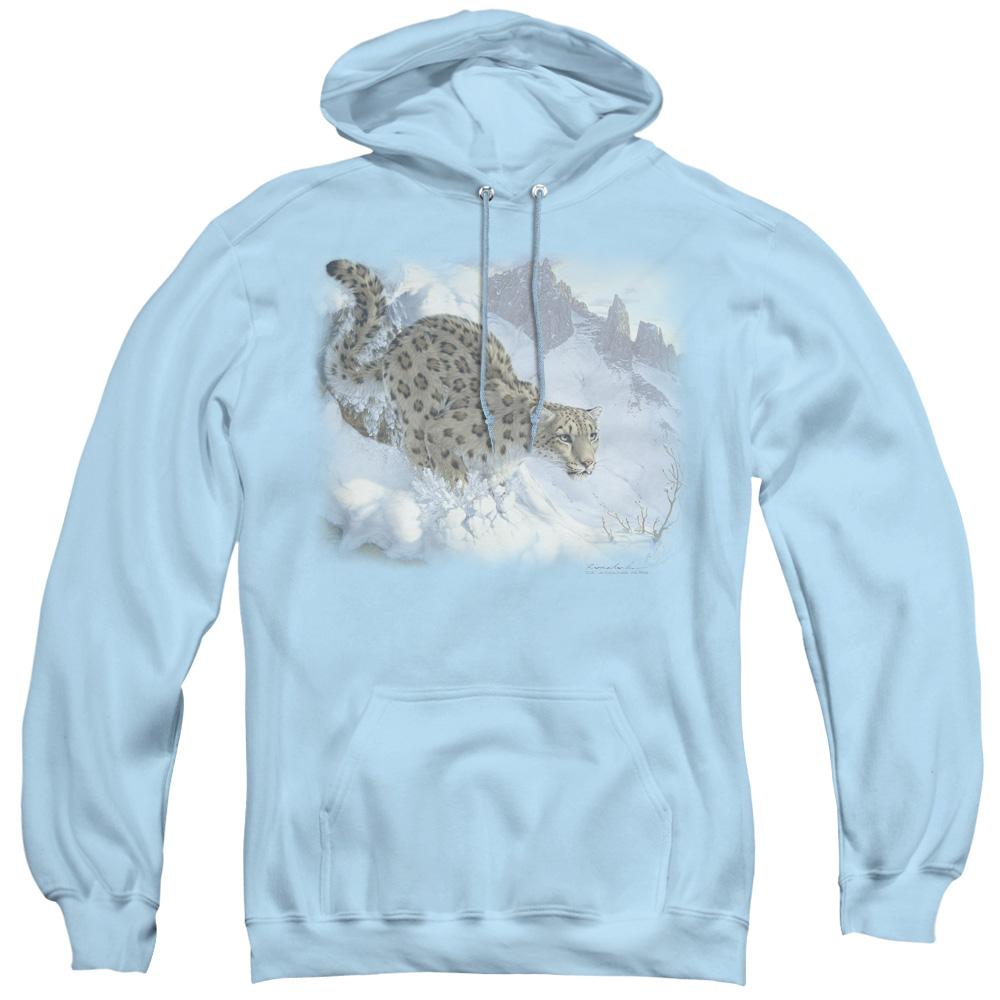 Wild Wings Snow Leopard – Pullover Hoodie