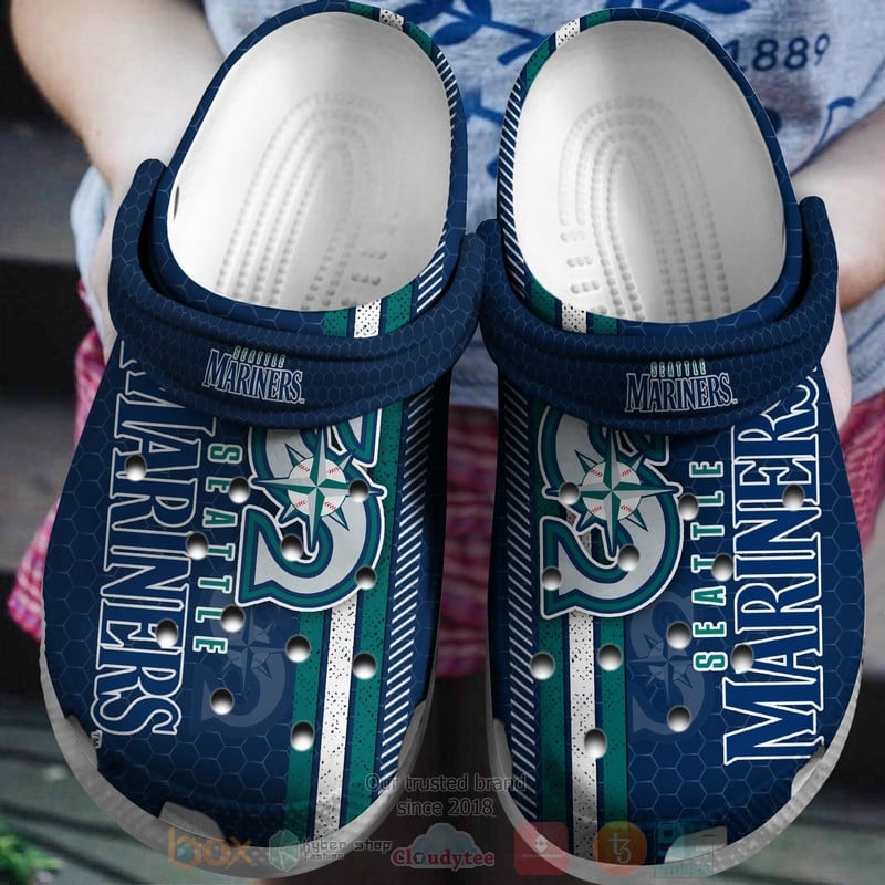 Seattle Mariners Crocs Crocband Shoes