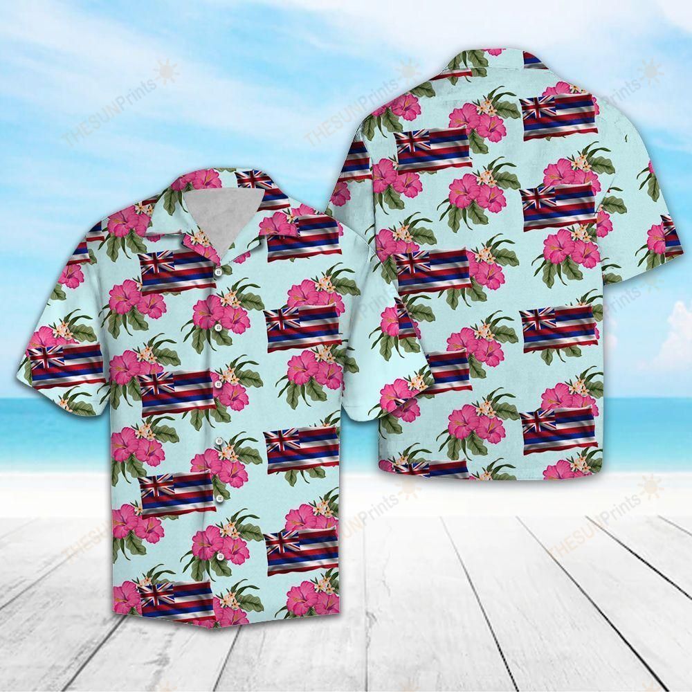 Hawaii Hibiscus Flower Shirt Ha97398