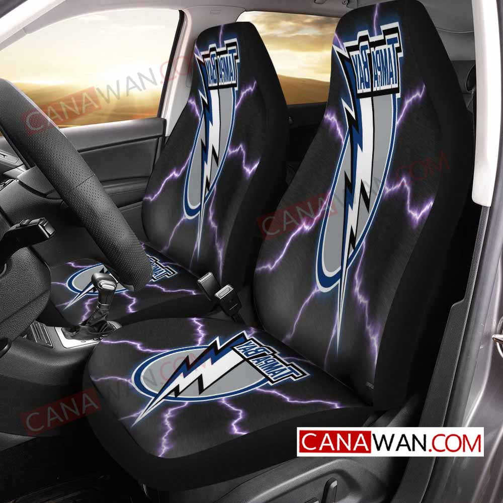 Tampa Bay Lightning Art Style93 3D Customized Personalized Car Seat Cover