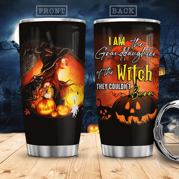 Witch Halloween Stainless Steel Tumbler