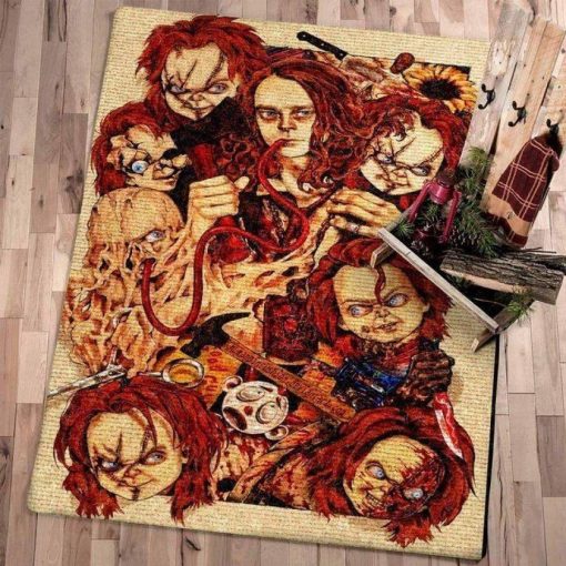 Chucky Child?S Play 1909082 Halloween Area Rug Living Room Rug Home Decor Movie Ofd