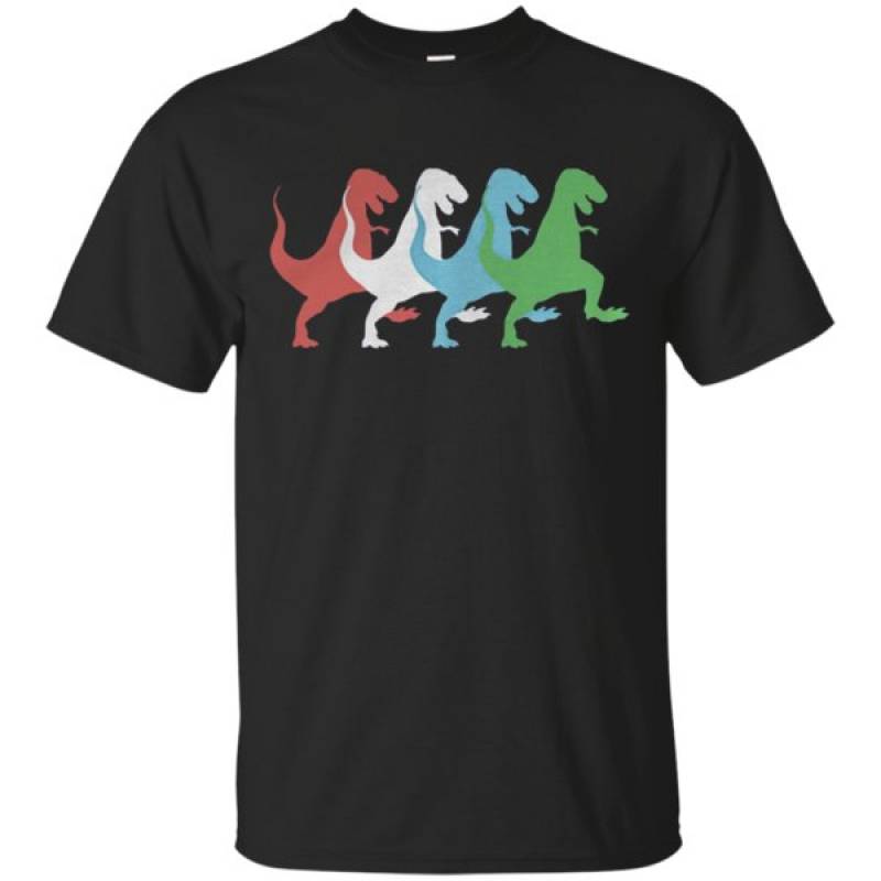 Buy Bootstrap Colors Scheme T-rex Dinosaur T Shirt