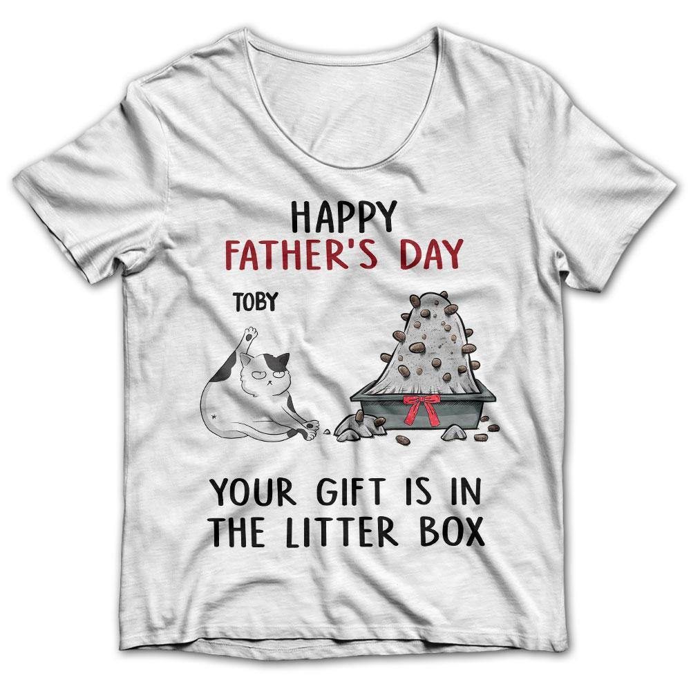 Your Gift In The Litter Box Personalized Shirt