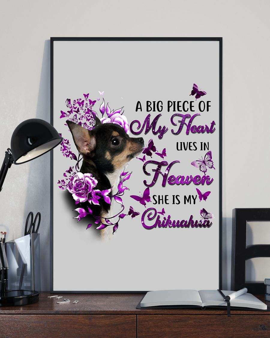 a big piece of my heart lives in heaven widow poster