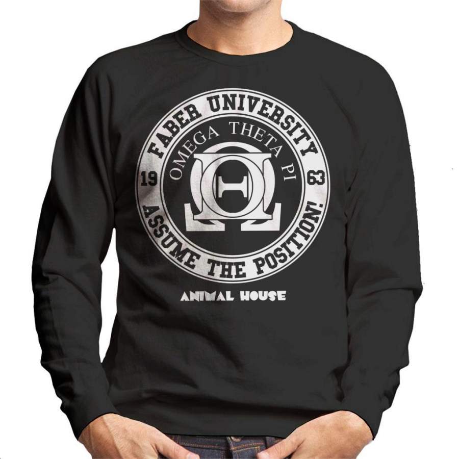 Animal House Faber University Logo Men’s Sweatshirt