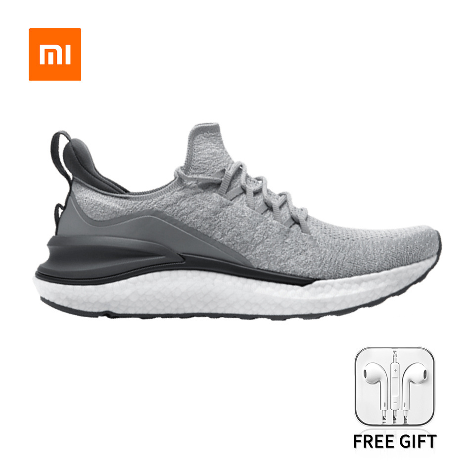 Xiaomi Mijia Sneakers 4 Upgrade Version 2022 New Men Fashion Breathable Shock-absorbing Sports Flying Woven Male Running Shoes alx