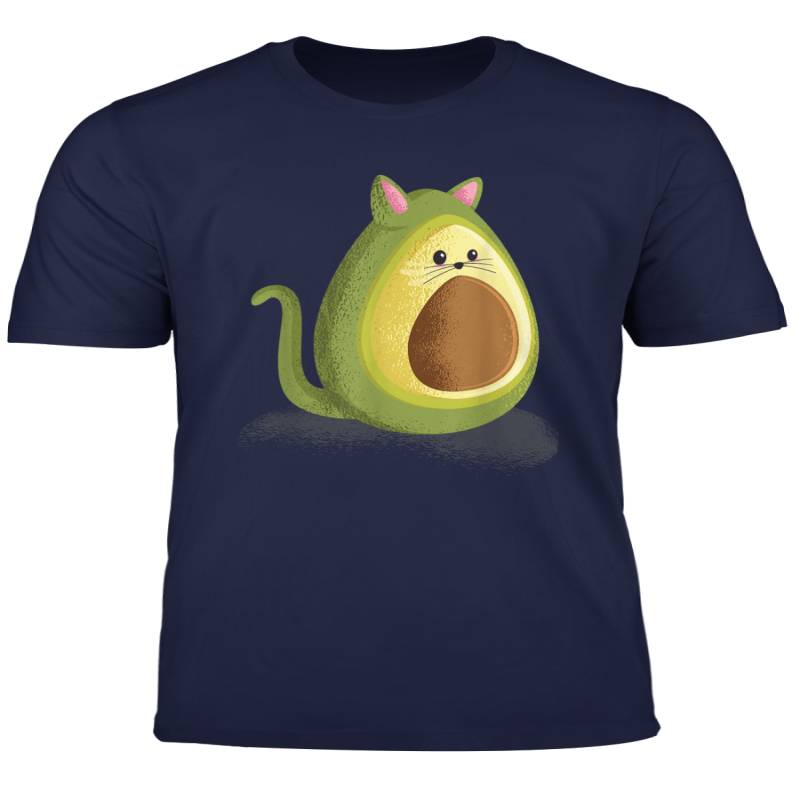 Cute Meow Avocato Avocado Cat Face Kitten Kitty Whiskers T Shirt