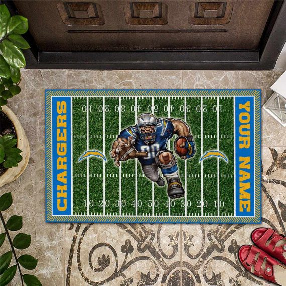 Los Angeles Chargers The Abbey Road Entrance Doormat Rug