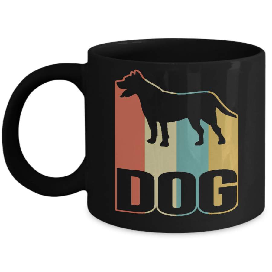 Classic Vintage Retro Style Dog Mug