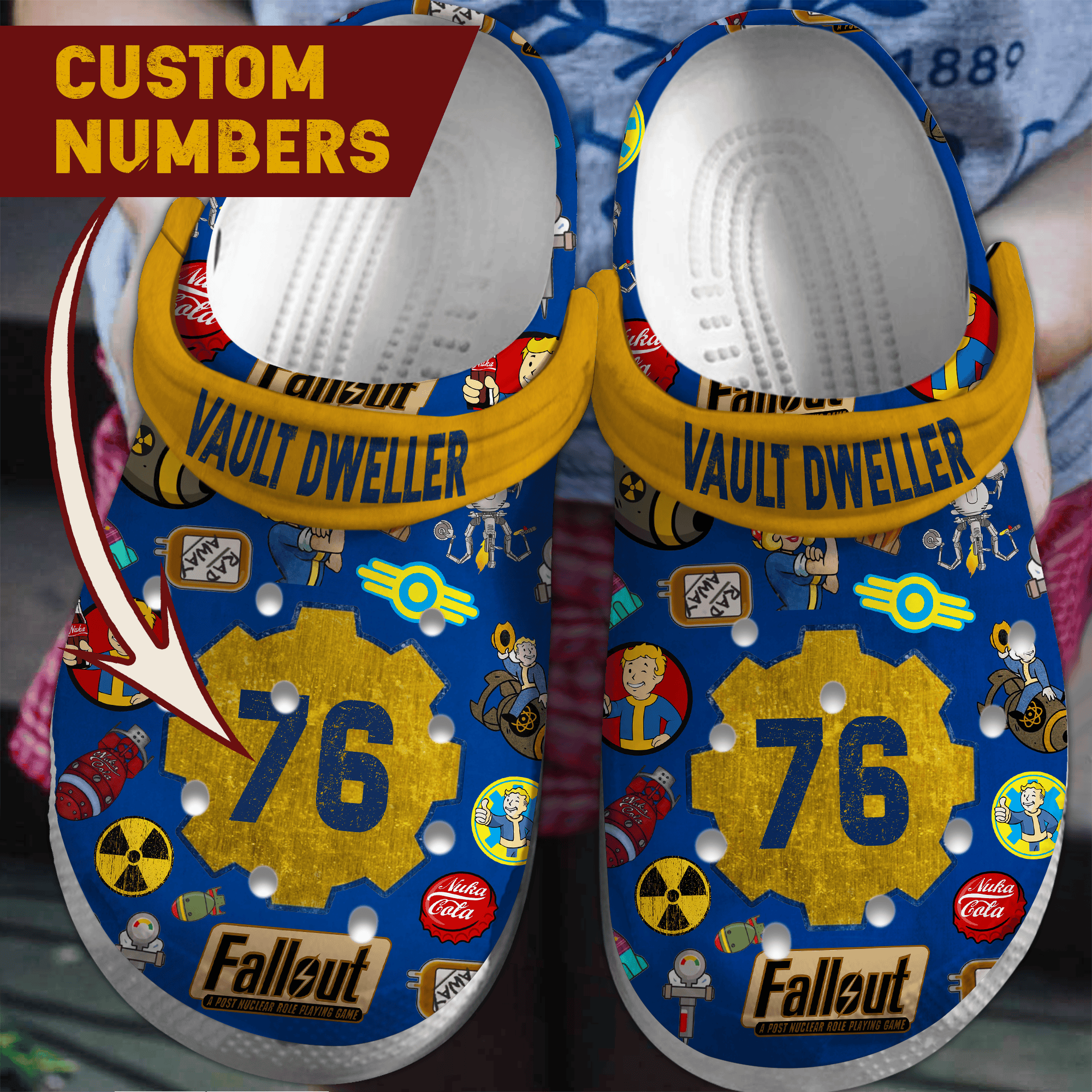 Fallout Crocss Clogs For Men Women And Kid 8Ynzt2Ay