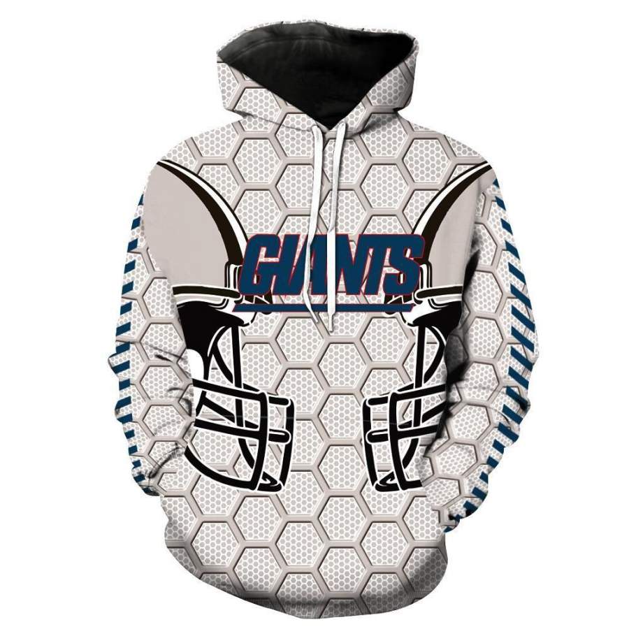 New York Giants Hoodie 3D Style1171 All Over Printed