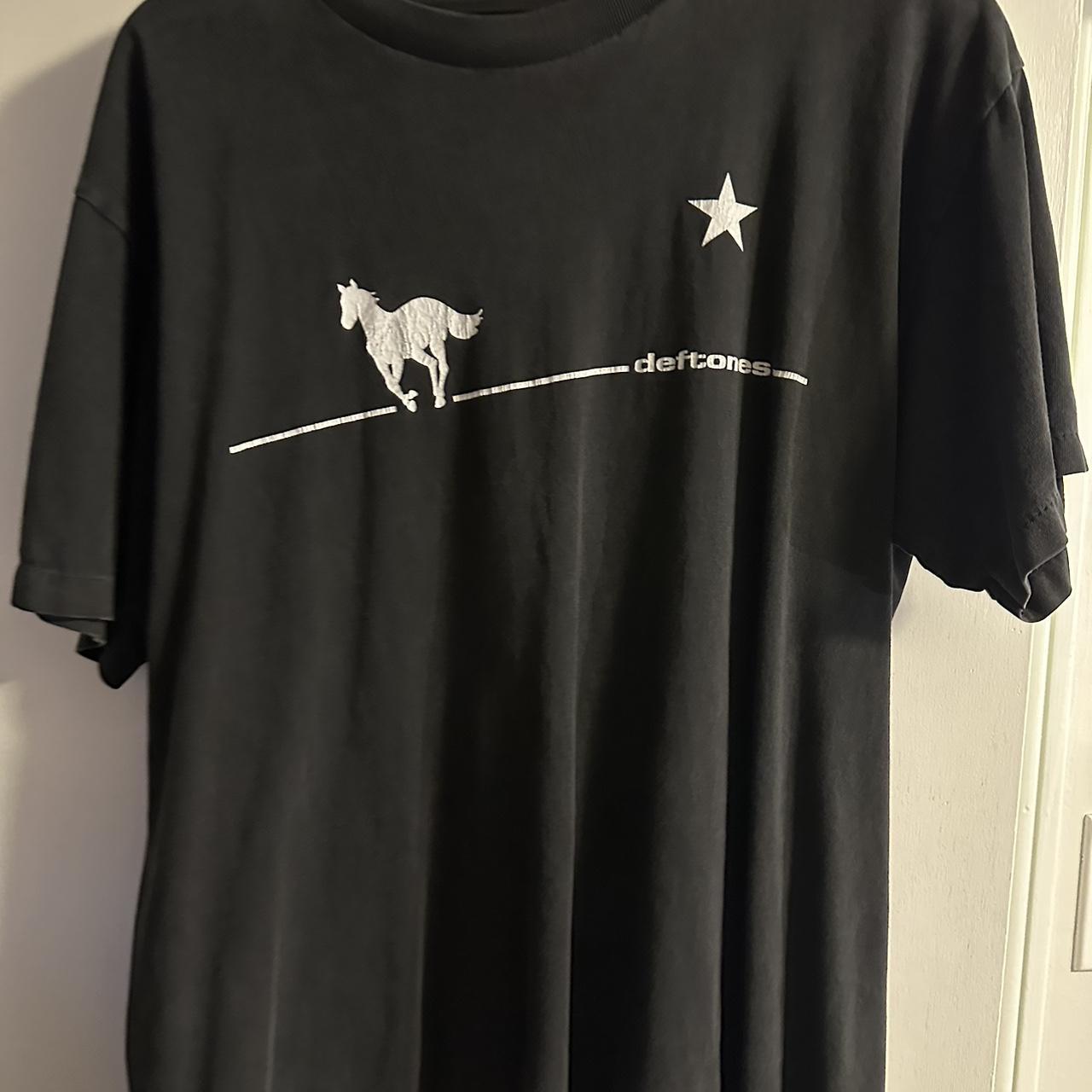 Deftones White Line Pony Shirt Outfit