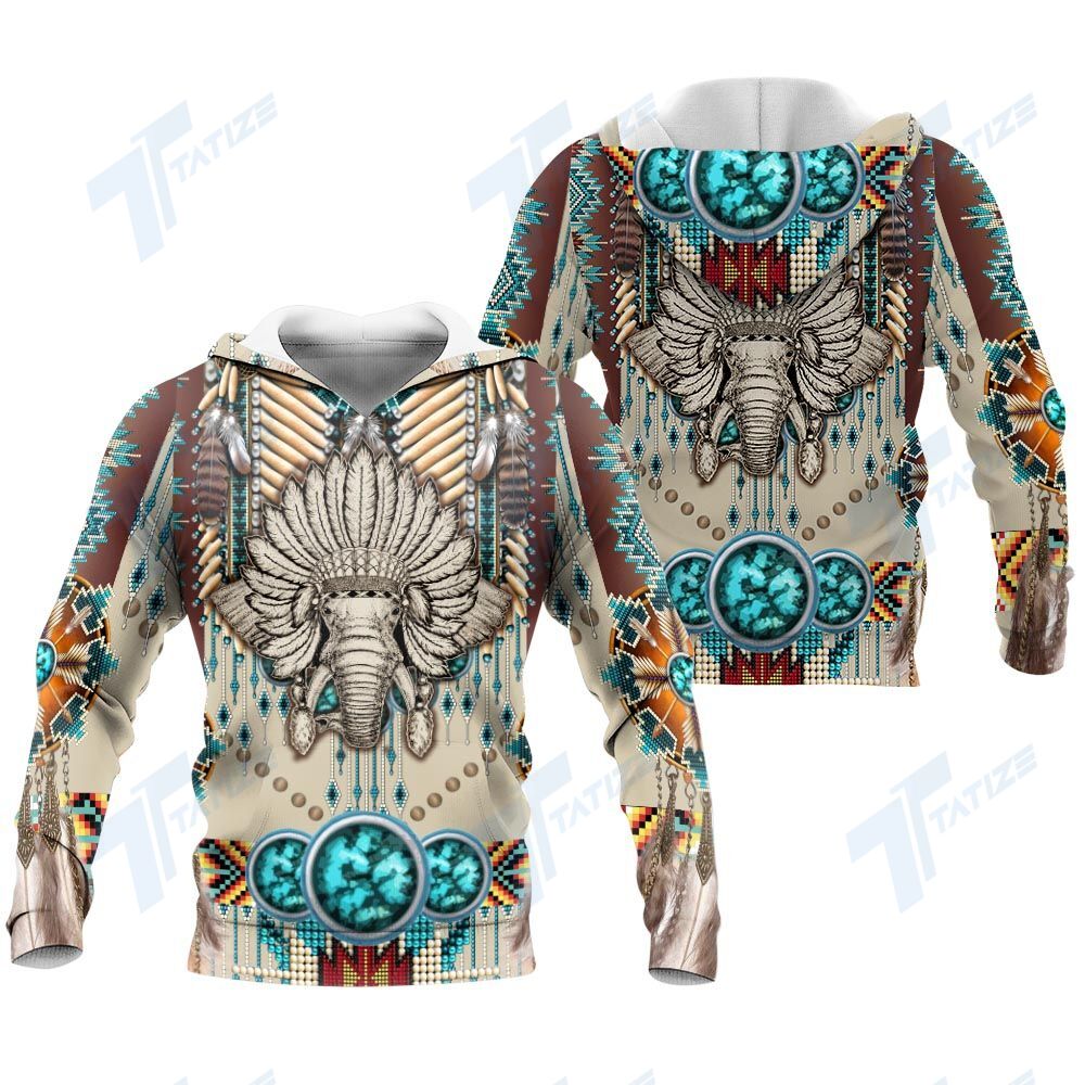 Native wild animal elephant 3D All Over Printed Shirt, Sweatshirt, Hoodie, Bomber Jacket Size S – 5XL