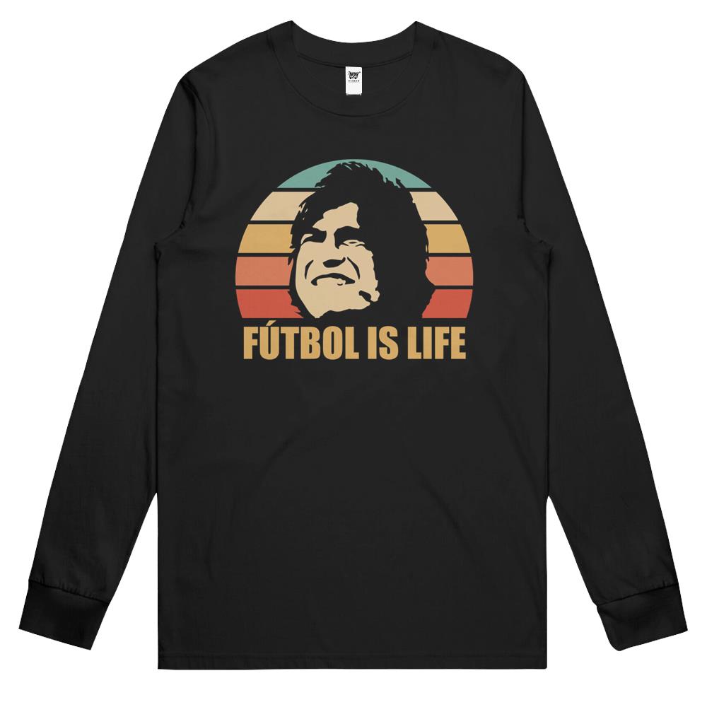 Futbol Is Life Long Sleeve T Shirts